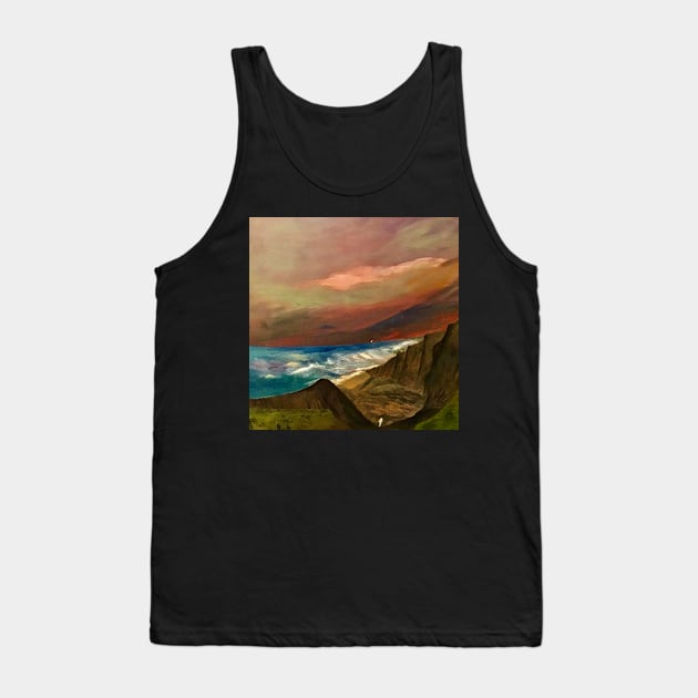 The Wild Coast of England Tank Top by Mickangelhere1